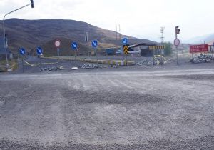 Kağızman yolu ulaşıma açıldı