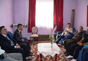 Kaymakam Öz, Şehit Aileleriyle bayramlaştı