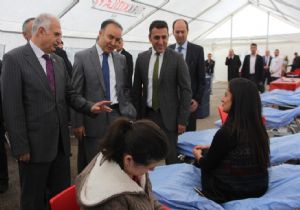 Kan bağışı rekoru ATAÜNİ'de