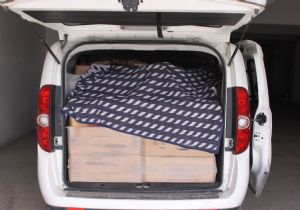 13 bin paket kaçak sigara ele geçirildi