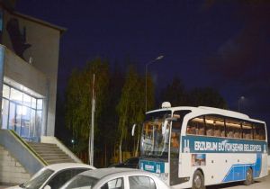 Erzurumspor, otobüsüne kavuştu