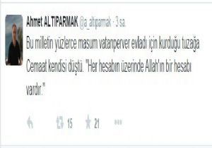 Altıparmak: “Allah'ın Bir Hesabı Vardır”