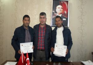 PTSO'dan üyelerine teşekkür belgesi