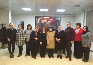 Yakutiye'de kadına şiddete ‘Turuncu Tepki'