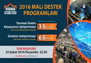 KUDAKA'dan Üretim Projelerine destek
