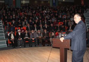 Ağırman'dan  ‘Hz.Peygamber ile Baş başa' konferansı
