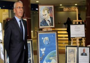 Albay Efe'den yağlı boya resim sergisi