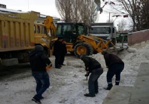 Pasinler'de kar seferberliği