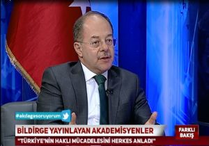 Akdağ siyasi gündemi değerlendirdi