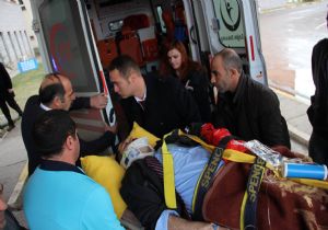 Oltu yolunda kaza: 1 ölü, 2 yaralı