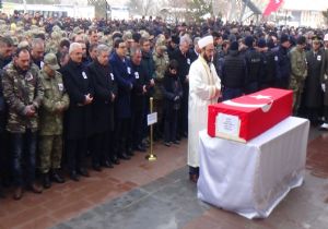 Şehit Meriç dualarla uğurlandı