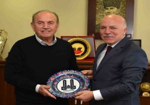 Büyükşehir Topbaş'ı ağırladı