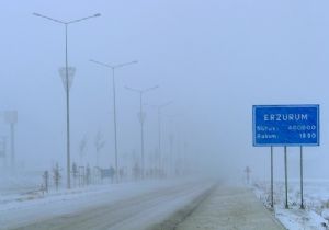 Kar, Erzurum'u mekan seçti