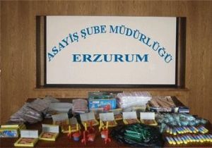 Patlayıcı madde satıcılarına operasyon