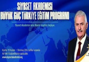 AK Parti Siyaset Akademisi başlıyor