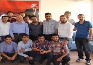 Hınıs AK Gençlikten Sekmen'e teşekkür