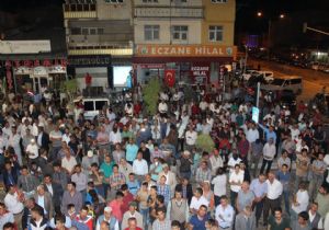 Horasan Dörtyol'da Demokrasi Nöbeti