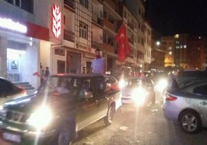 İspirliler Demokrasi Nöbeti'nde