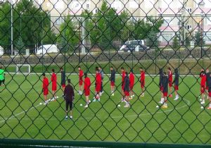 Gaziantepspor  lige Erzurum YİM'de hazırlanıyor