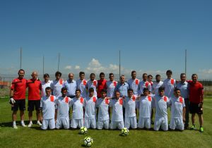 Özel Sporcular Milli Futbol Takımı Erzurum'da