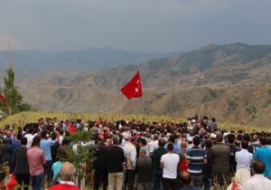 Şenkaya Şehidini uğurladı