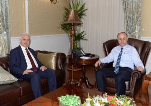 Koçak'tan Veda Ziyareti