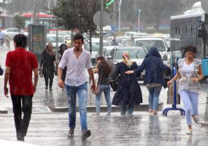 Erzurum yağmurla serinledi