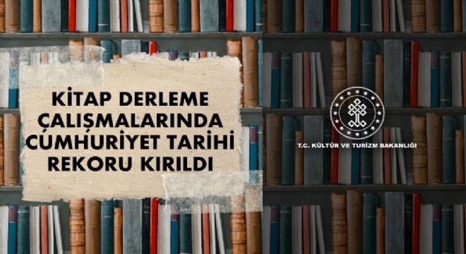 2023'te 105 bin 978 kitap derlendi