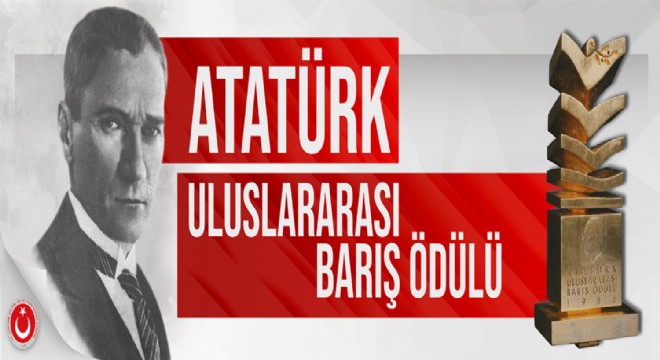 2025 Atatürk Uluslararası Barış Ödülü Guterres'in