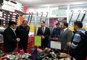 Aşkale'de esnafla trafik istişaresi