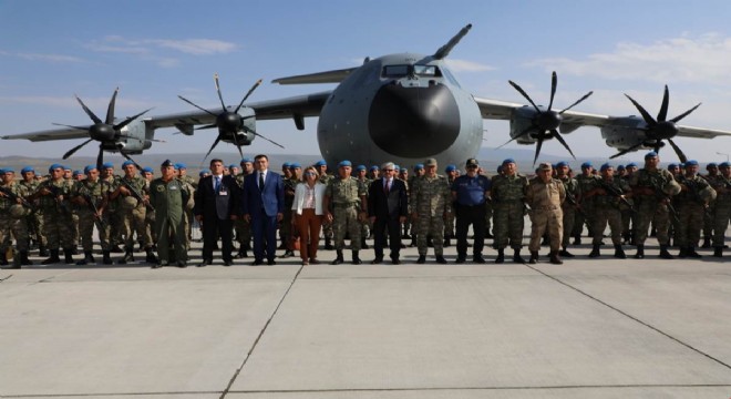 284 asker dualarla Suriye'ye uğurlandı