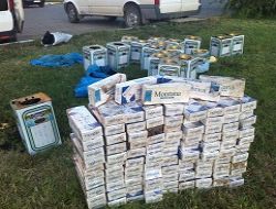 28 bin paket sigara ele geçirildi