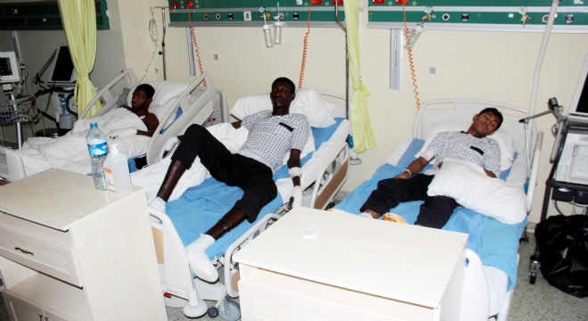 29 göçmen donmak üzereyken kurtarıldı