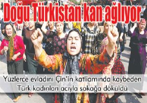 Çin'e Doğu Türkistan tepkisi