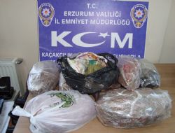 31 kilo esrar ele geçirildi