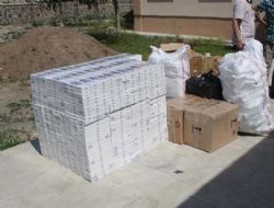 32 bin paket sigara ele geçirdi