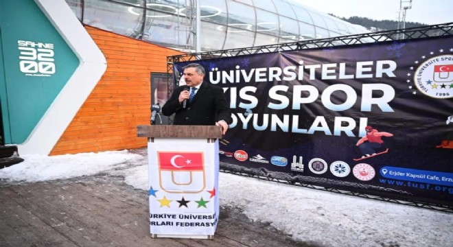 40 Üniversiteden 300 sporcu Erzurum'da buluştu