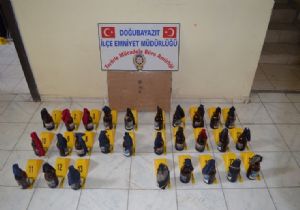 42 molotof bombası ele geçirildi