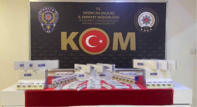 45 adet kaçak büyüme hormonu ile botoks iğnesi ele geçildi