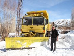 45 köy yolu 2 günde açıldı