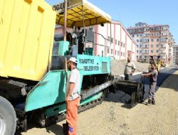 Yakutiye'de asfalt mesaisi
