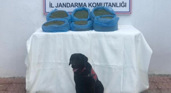58 kilo uyuşturucu ele geçirildi