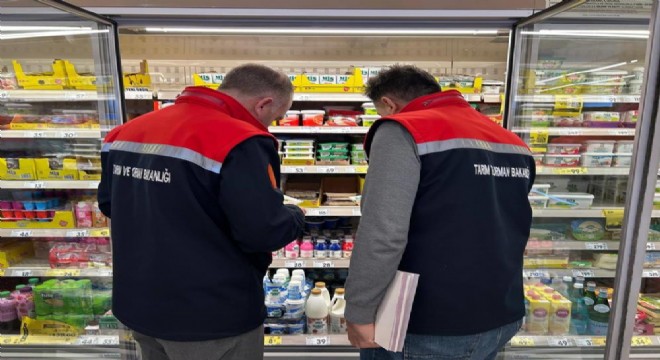 587 gıda işletmesi denetlendi