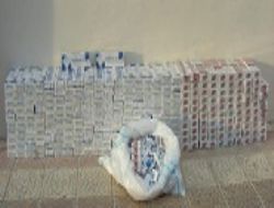 10 bin paket sigara yakalandı
