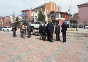 Aşkale Emniyeti'nden öğretici gösteri