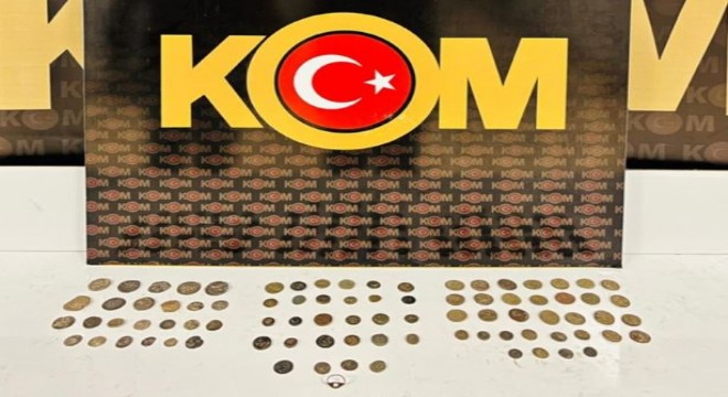 86 parça tarihi obje ele geçirildi