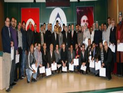 90 girişimci adayı sertifika aldı