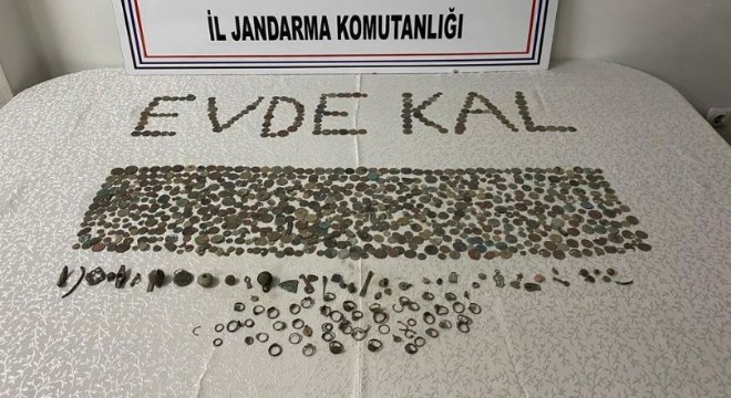 900 tarihi sikke ele geçirildi