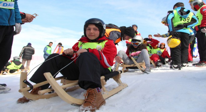 91 sporcu  ‘Naturel Kızak'ta yarıştı
