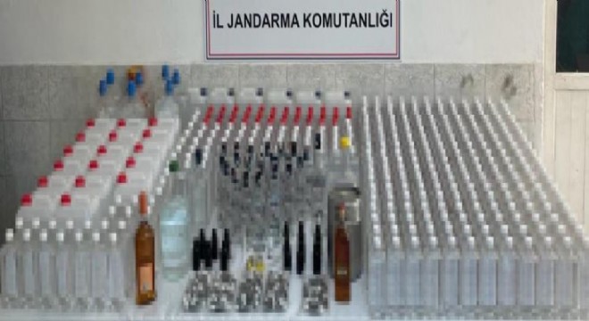 930 litre kaçak alkol ele geçirildi